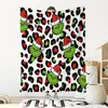 Manta Amazon Navidad Grinch Cabello Verde Franela Comercio Exterior Manta Clase A Manta de Dibujos Animados manta