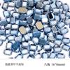Cross-border quente- venda - azul em forma de diamante azul azul gota de água estilo plano em forma de diamante misto diy unhas jóias atacado