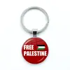 Chaveiro de bandeira da Palestina bandeira de bandeira de joia de tempo de venda direta da fábrica transfronteiriça