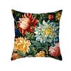 Funda de Almohada Nueva Flor Clásica de Temu Estilo Retro Europeo Funda de Cojín para Sofá Sala de Estar Dormitorio Funda de Almohada Decorativa
