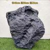Roca hueca de fibra de vidrio de piedra de simulación de jardín súper popular, decoración de jardín de rocalla, accesorios de fotografía, paisajismo