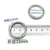 Anillo de Resorte de Aleación de Zinc Spot Llavero Hebilla de Resorte Anillo Abierto Redondo de Metal Hebilla para Correa de Joyería Bolsa