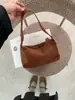 Bolsa de Axila Retro Mate de Gamuza Estilo Coreano Otoño Invierno Nueva Nicho Estampado de Leopardo para Viajar de Mano al Hombro Pequeña Cuadrada