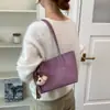 Bolsa de ombro transfronteiriça 2026 nova, de grande capacidade, fashion e moderna, bolsa tote simples e versátil, estilosa