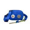 Riñonera Infantil Casual Deportiva Ligera Bolso Cruzado Tela de Nylon Nueva Moda Simple Color Sólido Bolsa Pequeña para Niña