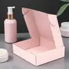 Caja de Color de Avión Personalizada Empaque y Caja de Envío para Cosméticos y Productos para el Cuidado de la Piel Muestras Gratis Diseño Gratuito