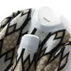 Nuevo suéter de lana para hombre de otoño e invierno, cuello redondo, jersey de bloques de color, camisa base engrosada, tejido de cachemir casual holgado
