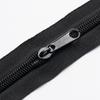 No. 5 Cremallera Larga de Nylon para Tijeras Almacenamiento de Papelería Bolsa de Cosméticos Colchón de Sofá Lona de Tienda Cremallera de Cabeza Cortada