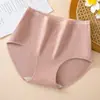 Novedad 2025 Pantis de Algodón de Cintura Alta Tallas Grandes para Mujer, Talla Grande, Adecuados para Madres de Mediana Edad y Mayores, Pantis de Mujer de Algodón Completo sin Costuras de Cintura Alta
