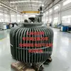 Regulador de voltaje de inducción sumergido en aceite TSJA-30KVA, 0-450 V, trifásico ajustable, regulación automática de velocidad del transformador.