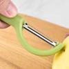 Agite a mesma cozinha de aço inoxidável melão aplainando descascador de frutas gadget de barbear faca de barbear melão e frutas aplainando descascamento de batata