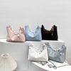 Nuevo bolso de mano chino con cuentas para mujer, moda 2024, bolso de nube informal, bolso cruzado con cadena