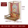 Acero Inoxidable Budas Dorados Nichos Hogar Cocina Vida del Rey Colgante de Pared Colgante Nichos Nichos Plataforma de Adoración Santuario Plataforma de Buda Festival de Primavera