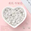 Cuentas Espaciadoras de Oro de 24K Alta Retención de Color Hechas a Mano Accesorios para Joyería DIY Cuentas Espaciadoras para Collar Pulsera Materiales Directo del Fabricante