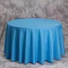Directo de fábrica transfronterizo liso poliéster hotel banquete mesa redonda mantel mantel de mesa redonda mantel