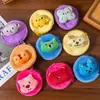 Nueva Billetera de Peluche de Conejito Animal Lindo Suave Kawaii Dibujos Animados Bolsa de Almacenamiento para Monedas Estudiante Portátil Bolsa para Auriculares