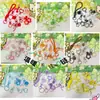 Colección de Accesorios Llavero Frijol Pin Adornos Colgantes Set Completo Paquete de Materiales diy Anillas de Resorte Argollas Abiertas Dijes para Bolsos