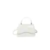 Bolsa de Ombro Único com Design Simples para o Dia a Dia Retrô Casual Feminina 2026 Simples Novo Estilo Textura de Cor Sólida Bolsa Feminina Moderna