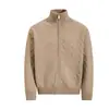 Suéter cárdigan Magic Bear para otoño e invierno, tejido casual estilo coreano, suéter de cuello alto para hombre con cremallera, adecuado para ir al trabajo