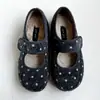 Zapatos Planos Retro de Lunares con Suela Gruesa para Mujer 2026 Otoño Nueva Llegada Correa Única Zapatos de Ballet Mary Jane Suela Suave Zapatos Birkenstock