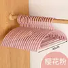 Percha para ropa de casa, que no deja marcas, anti-deformación del hombro, almacenamiento en armario, plástico, doble uso para ropa seca y húmeda, multifuncional, antideslizante, para secar y colgar ropa