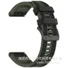 Pulseira de silicone de liberação rápida bicolor adequada para pulseiras de pulso esportivas Garmin, pulseiras Garmin de 22mm 26mm