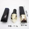 Tubo de lápiz labial diy tubo vacío tallado 3D hecho a mano 12.1mm Nuevo molde de lápiz labial diy hebilla magnética carcasa cuadrada