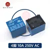 SRD-05V 12V 24VDC-SL-A -SL-C 4-pin Relé Songle 5-pin 10A T73 Uno Normalmente Abierto Uno Normalmente Cerrado