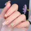 Celebridad de Internet Resina Mariposa Aurora Accesorios para Uñas Color Mágico Japonés Mariposa Pequeña de Hada Tridimensional Accesorios para Uñas Diy