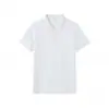 Camisa Polo de Hielo de Seda Naranja Camiseta de Trabajo Camiseta con Logo Personalizado de Manga Corta para Catering Corporativo Camarero Camisa Polo con Cuello