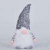 Muñeco de Gnomo sin Rostro Brillante Navideño Transfronterizo con Sombrero Puntiagudo Lentejuelado Adorno de Peluche para Escritorio