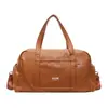 2026 Bolso de Viaje Nuevo Transfronterizo Versátil para Exteriores Yoga Fitness Bolsa de Gran Capacidad Simple Repelente al Agua Maleta de PU