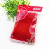 Algodón poliéster toalla roja palabra de bendición piedad filial gran rojo bendición palabra de cumpleaños hongo toalla de regalo rojo regalo rojo