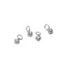 Pingente de prata 925 banhado com zircônia incrustada pingente acessórios para pulseira DIY acessórios de pingente atacado Q0420
