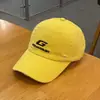 Boné de Baseball Desgastado Outono 2024 Novo Street Hip-Hop Masculino e Feminino Boné com Aba de Pato Letra G Emboridado Emagrecimento Facial Marca Tendência