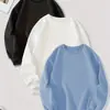 Sudaderas de Tres Piezas de Colores Mixtos, Manga Larga Casual