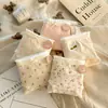Ropa Interior de Algodón Puro Floral Dulce para Mujer, Calzones de Algodón Sin Costuras de Cintura Media para Niñas