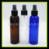 Botella de spray para viaje 150ml botella de spray botella de agua en gel botella de spray de plástico botella de niebla fina marrón botella de spray para líquidos