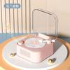 Novo Retro Toca-discos sem fio Bluetooth Speaker Portable Card Mini Record Machine Desktop Creative Decoration Gift