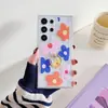 Funda para Teléfono con Anillo Soporte Anticaídas Airbag Adecuada para Samsung S25Ultra Agujero Grande A55 5g Moderna S24