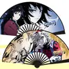 Modelo Novo para 26º Aniversário Leque Dobrável de Seda 10 polegadas com Concubina do Oficial Celestial Fã do Conan Mercadoria de Anime para o Verão