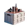 Caja de Almacenamiento para Camping Caja de Almacenamiento para Exteriores Plegable para Coche Caja Plegable para Exteriores Portátil Mesa Pequeña para Picnic Equipo Estilo Camping Suministros