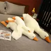 Boneca Ganso Branco Grande Brinquedo de Pelúcia Coelho Veludo Ganso Boneca Boneca Cama Boneca de Dormir Presente para Menina Atacado