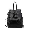 Bolsa Saco de Moda Transfronteiriça com Laço de Grande Capacidade 2024 Nova Bolsa de Ombro Mochila Escolar de Estudante de Comércio Exterior Transfronteiriça