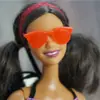 Desejo AliExpress Boneca Barbie Óculos Acessórios Chloe Olhos Reais Boneca Óculos Acessórios