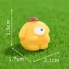 Figuritas de pequeños monstruos de dibujos animados coloridos, accesorios de resina, decoraciones DIY para paisajismo de jardines, pequeños adornos de escritorio
