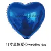 Globos de Estrella de Cinco Puntas de 18 pulgadas, Globos de Corazón de Papel de Aluminio, Globos al por Mayor de Fábrica Original con Diseños Impresos para Decoración de Ambiente
