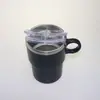 Suministro Directo de Fábrica de Tazas de Agua Marcadas de Acero Interior y Plástico Exterior Venta al por Mayor Personalización Taza de Café Mini de Capacidad Pequeña Simple con Asa