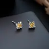 Pendientes de Hoja de Arce Transfronterizos para Hombre, Elegantes y Modernos, Pendientes de Diseño Único, Accesorios Sencillos para Mujer, Venta al por Mayor
