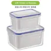 Caja de doble capa con drenaje y conservación de grado alimenticio transfronteriza, una caja multiusos de almacenamiento y sellado para uso doméstico, adecuada para refrigerar frutas y verduras en el refrigerador